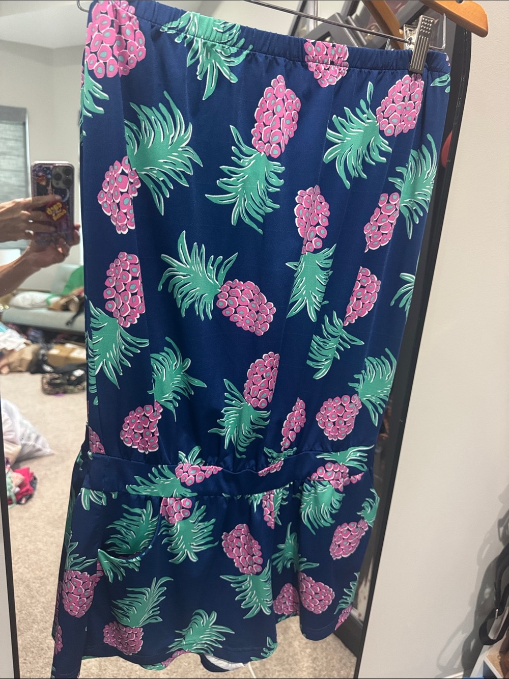 Woman’s size small pineapple romper